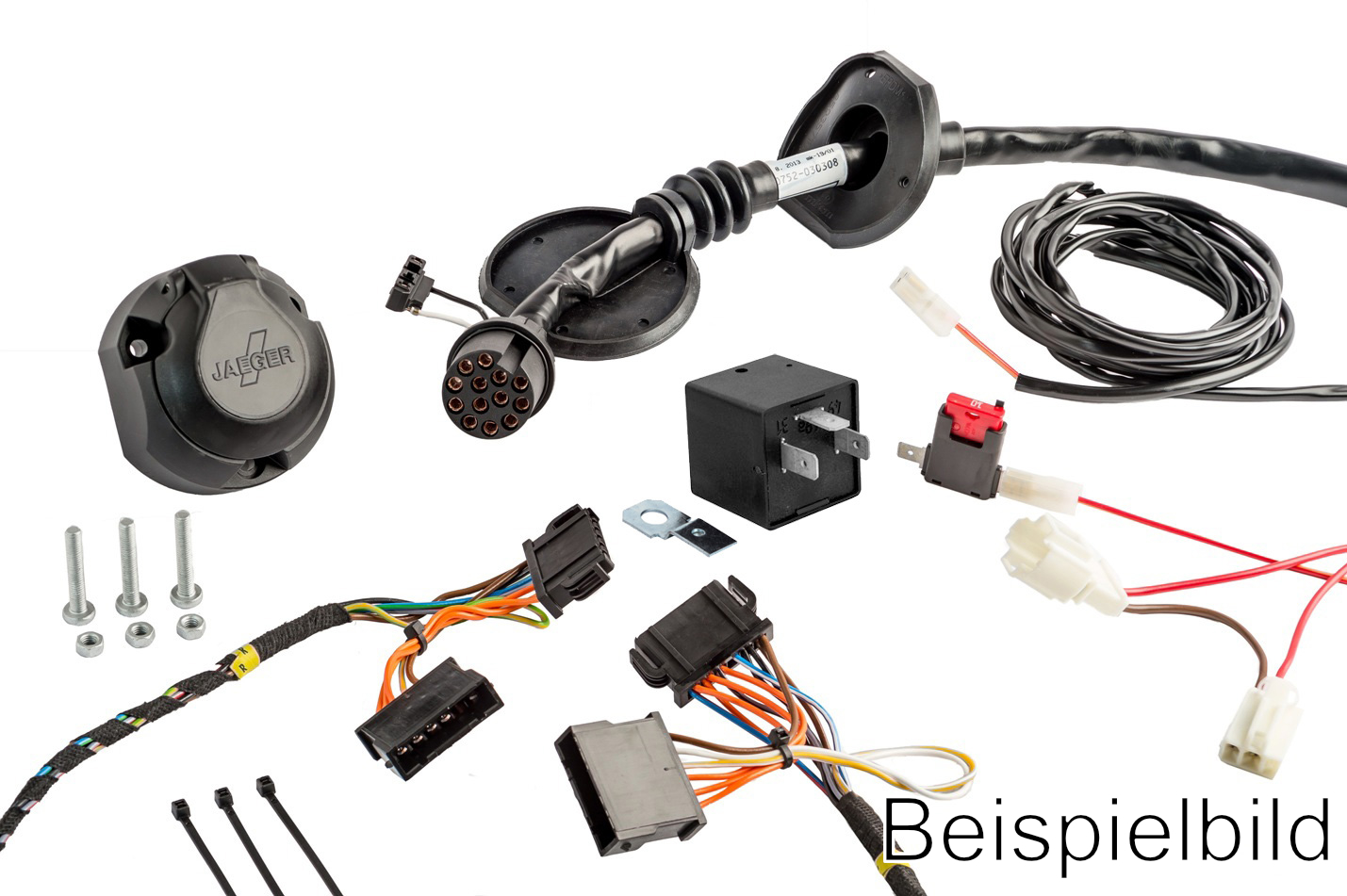 JAEGER automotive 21190516 vehicle-specific 13-pin wiring kit