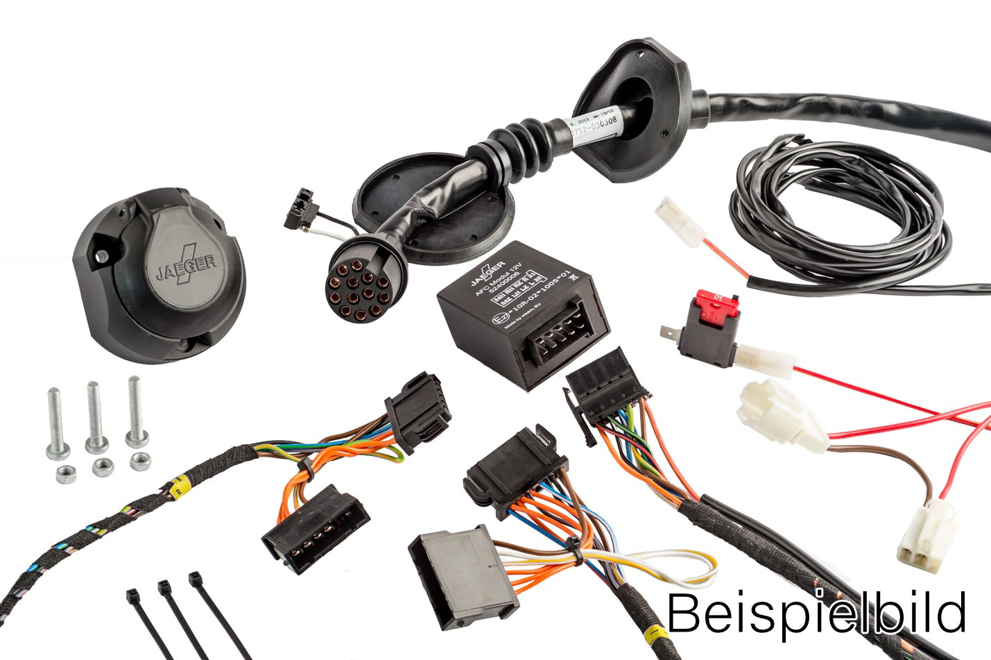 JAEGER automotive 21180107 vehicle-specific 13-pin wiring kit