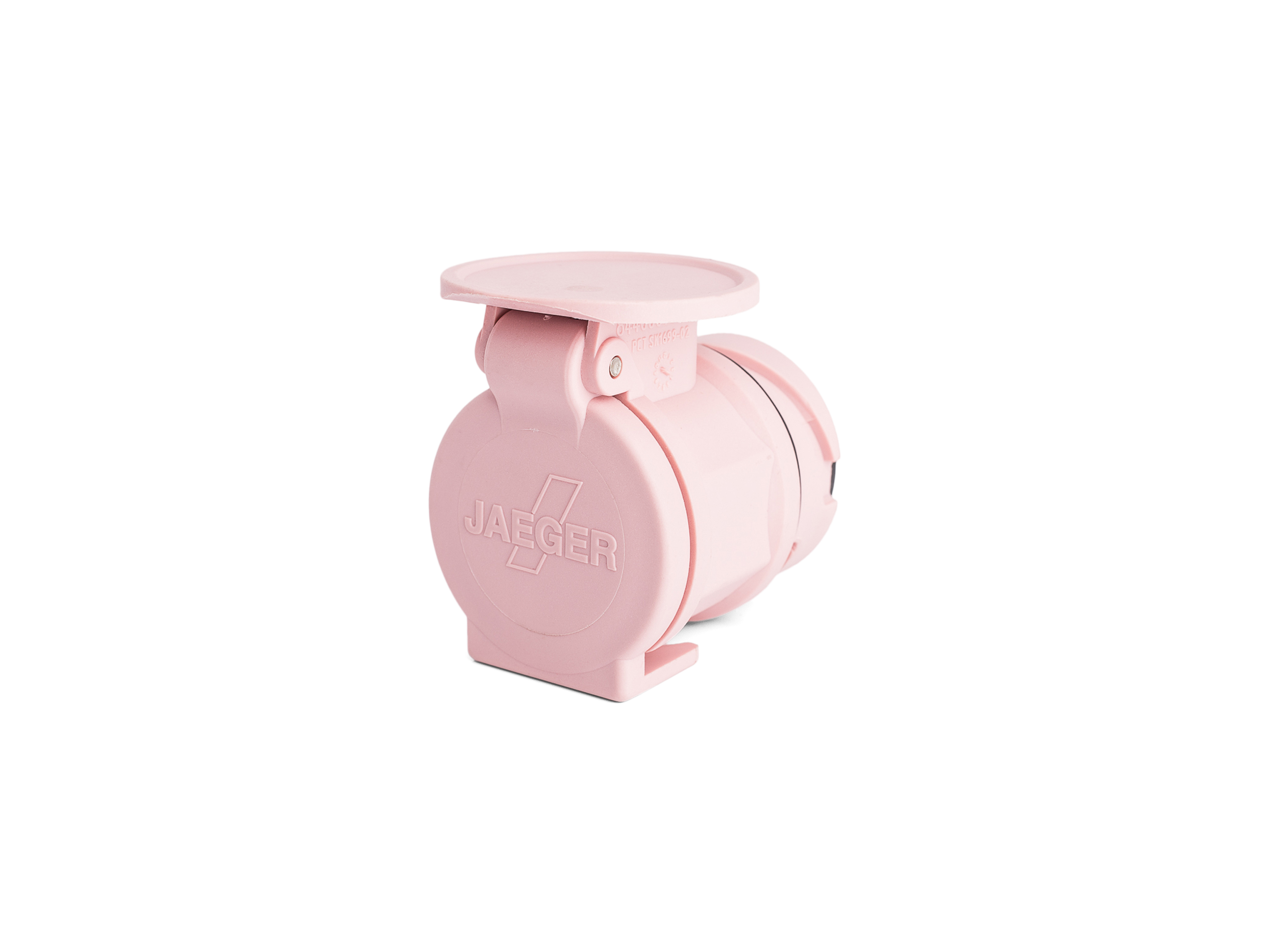 Miniadapter 13-polig auf 7-polig 12 Volt in Pink