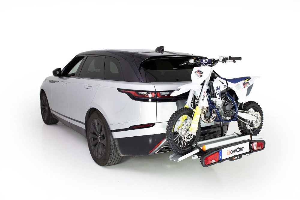 Towcar motorcycle carrier racing